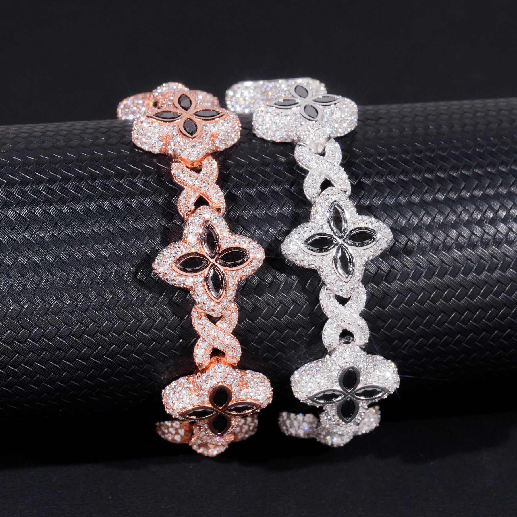 Icelure VVS Moissanite "Clover Bracelet"