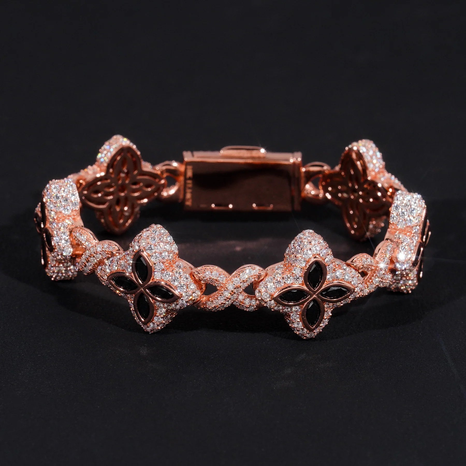 Icelure VVS Moissanite "Clover Bracelet"